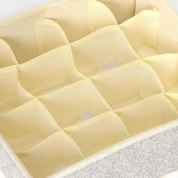 Органайзер для хранения белья Доляна Европа, 16 ячеек, 272510 см, бежевый фото 5