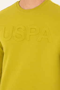 Erkek F_st_k Ye_ili Basic Sweatshirt