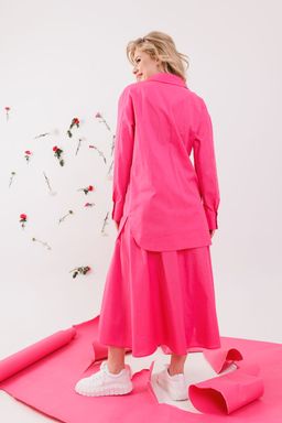 Рубашка NIKVA н323-11 фуксия  фото 3