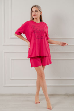 Пижама женская из кулирки Дива малина - Амадэль фото 2
