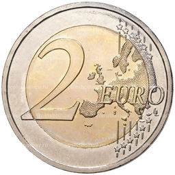Монета 2 евро 2015 года D Германия Федеральные земли Германии  Гессен (Церковь Святого Павла во Франкфурт-на-Майне)