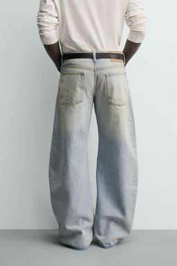JEANS BALLOON FIT / Azul cielo - Zara фото 3