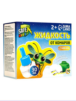 Комплект от комаров SAFEX KIDS (фумигатор+жидкость), 1 шт.  фото 6