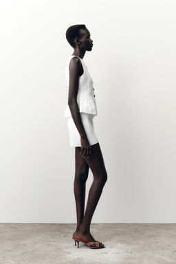 PEPLUM KNIT TOP - Zara фото 27