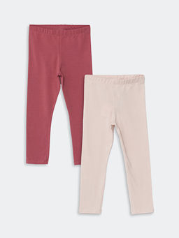 Beli Lastikli K?z Bebek Basic Tayt 2li