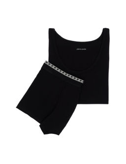 Siyah Pamuklu Atlet Boxer Set
