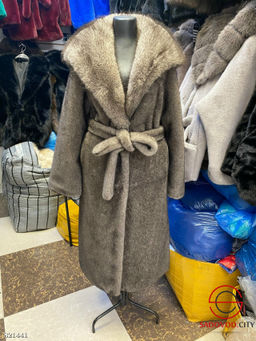 Шуба женская из искусственного меха