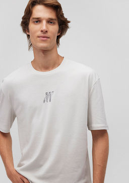 Mavi Pro Logo Bask?l? Gri Tisort  фото 2
