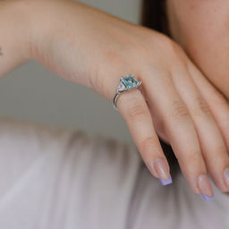 Кольцо Арт. 3V-3367-W - MyGemma фото 2