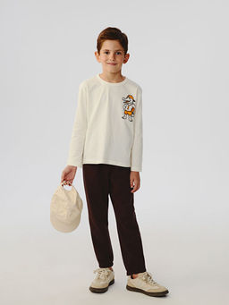 Dinozor Bask?l? Erkek ?ocuk Ti??rt