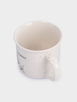 Кружка, 370 мл, фарфор N, белая, в крапинку, Розмарин, Herbarium new - Anna lafarg фото 5