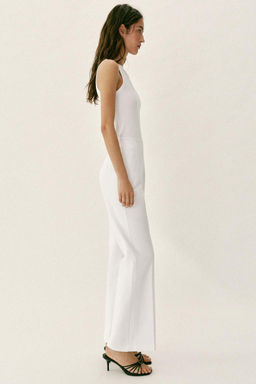 HIGH-WAIST TROUSERS WITH BACK ZIP - Zara фото 24