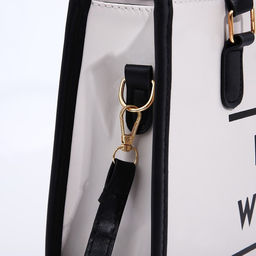 Сумка-тоут на молнии, цвет серый - Simaland фото 6