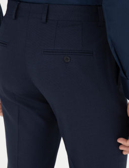Lacivert Slim Fit Kuma_ Pantolon