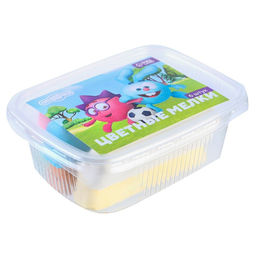 Мелки цветные, 6 цветов, 6 штук, «Смешарики»