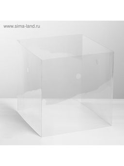 Коробка для торта, кондитерская упаковка, «Поздравляю!», 30×30 см