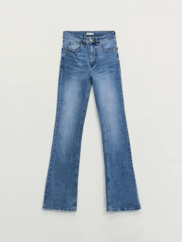 Джинсы bootcut с высокой посадкой / Zarina  фото 7