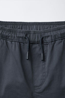 STRAIGHT FIT TROUSERS WITH LABEL - Zara фото 3