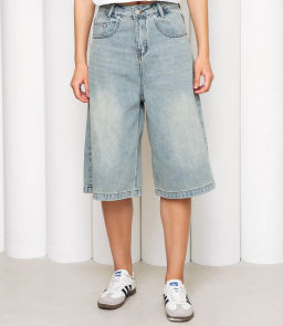 Джинсовые шорты #КТ3256, голубой - Dommod фото 2