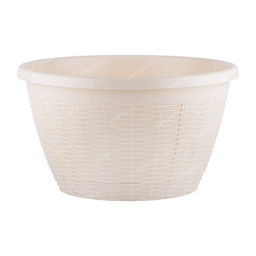 Горшок подвесной 4,5л Кремовый БЕЗ подвесов (уп.20)