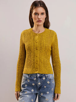 Ажурный кардиган из хлопка / Zarina