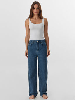 Джинсы женские синие - Mark formelle фото 7