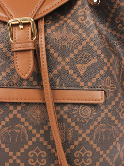 LACCOMA рюкзак АС7304-Россия-шоколад эко кожа