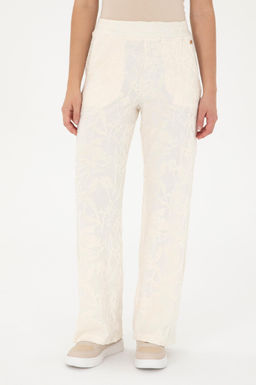 Женские кремовые спортивные штаны - U.s. polo assn фото 2