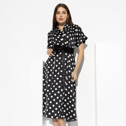 Платье Украшение леди (black elegant с поясом) - Charutti фото 2