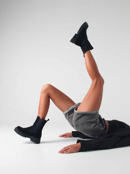 Ботинки EDART 334.asteria.bl черный замш/шерсть - Ed'art фото 9