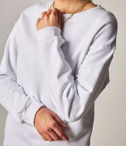 Свитшот #ОКТ1659, белый