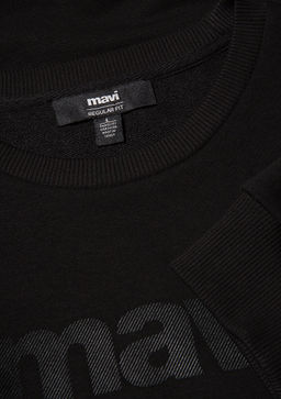 Mavi Logo Bask?l? Siyah Sweatshirt  фото 7