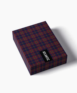 ATLANTIC 2GMB-013 Трусы боксеры Check - набор 2 шт. темно-зеленый + темно-синий  фото 6