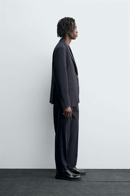 WOOL SUIT TROUSERS - Zara фото 4