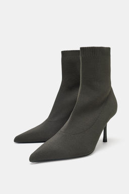 FABRIC ANKLE BOOT - Zara фото 8