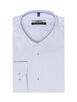 Сорочка мужская длинный рукав GREG 121/231/8660/Z/1p