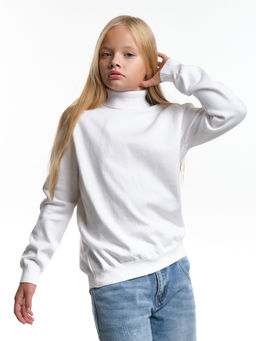 Джемпер (водолазка) 33-12240 бежевый - Mini maxi фото 10