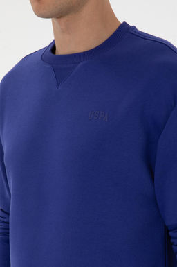 Erkek Mor Basic Sweatshirt Sepette S_rpriz _ndirim - U.s. polo assn фото 7