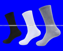 Цена за 10 пар. Байвей высокие мужские носки с высокой резинкой арт. 1208