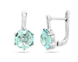 Серьги из серебра топаз, Момент