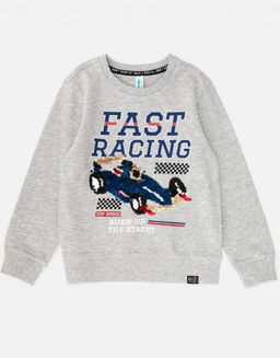 20120170112, Джемпер детский для мальчиков Cheh серый Acoola фото 2