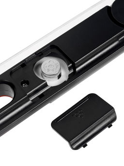 Термометр для пищи электронный, со складным щупом, цвет черный