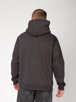 Толстовка мужская футер 3-х нитка начес пенье "БРУНО" ГРАФИТ