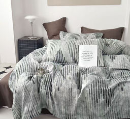 Постельное белье поплин люкс - Кид 2 сп. с Евро простыней (нав.70х70)