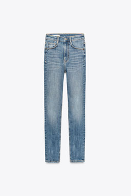 TRF HIGH-WAIST SKINNY JEANS - Zara фото 5