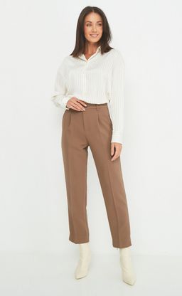 Брюки F222-0822 beige - Fine joyce фото 3