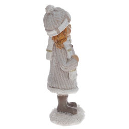Фигурка декоративная "Мальчик/Девочка", L6 W4 H12,5 см, 2в.