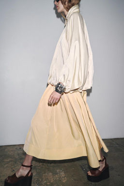 ZW COLLECTION MIDI SKIRT - Zara фото 3