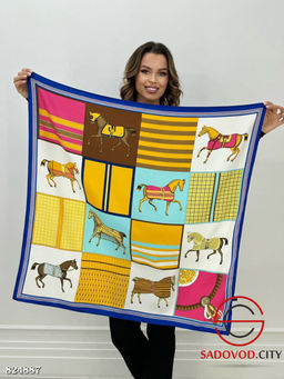 Платок женский с рисунком