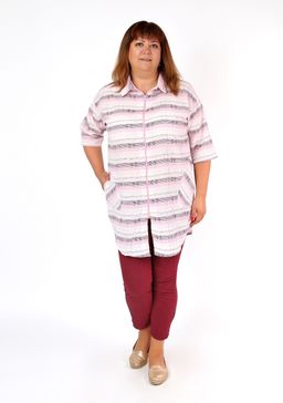 Рубашка Жатка розовая